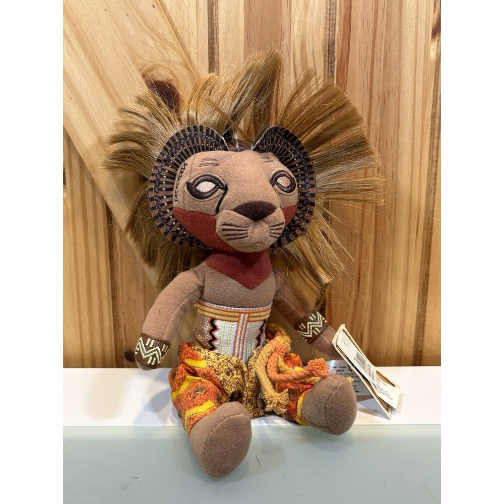 NWT Disney The Lion King Broadway Musical Simba The Lion 11" Plush Doll
